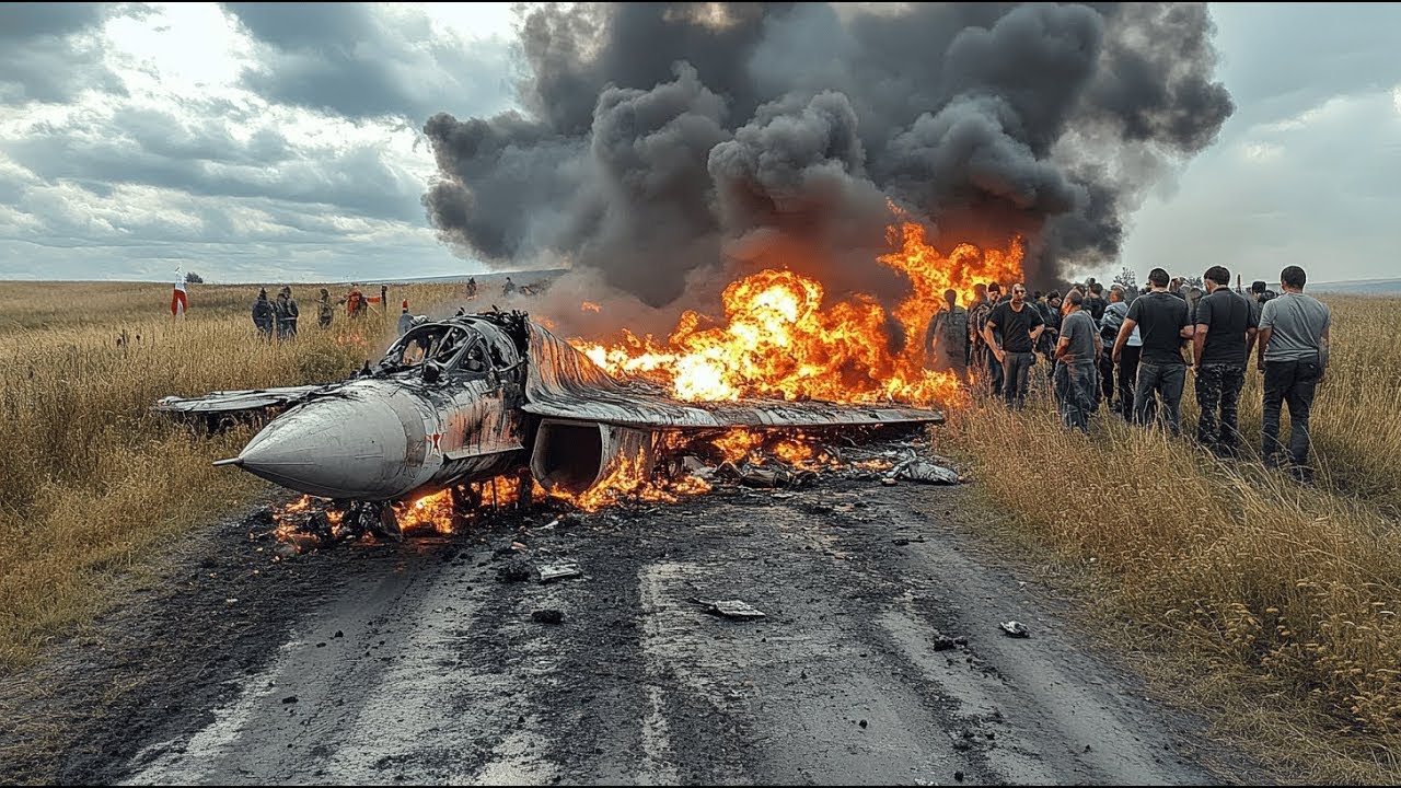 Мир в шоке! Первый воздушный бой между американским F-16 и российским СУ-57, посмотрите что