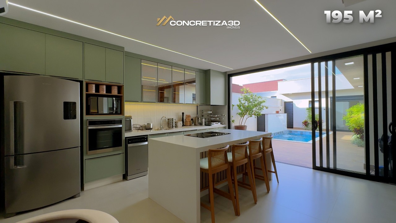 ESSA CASA TÉRREA DE ALTO PADRÃO UNE CONFORTO E PRATICIDADE | 3 SUÍTES, PISCINA E PORTEIRA FECHADA!