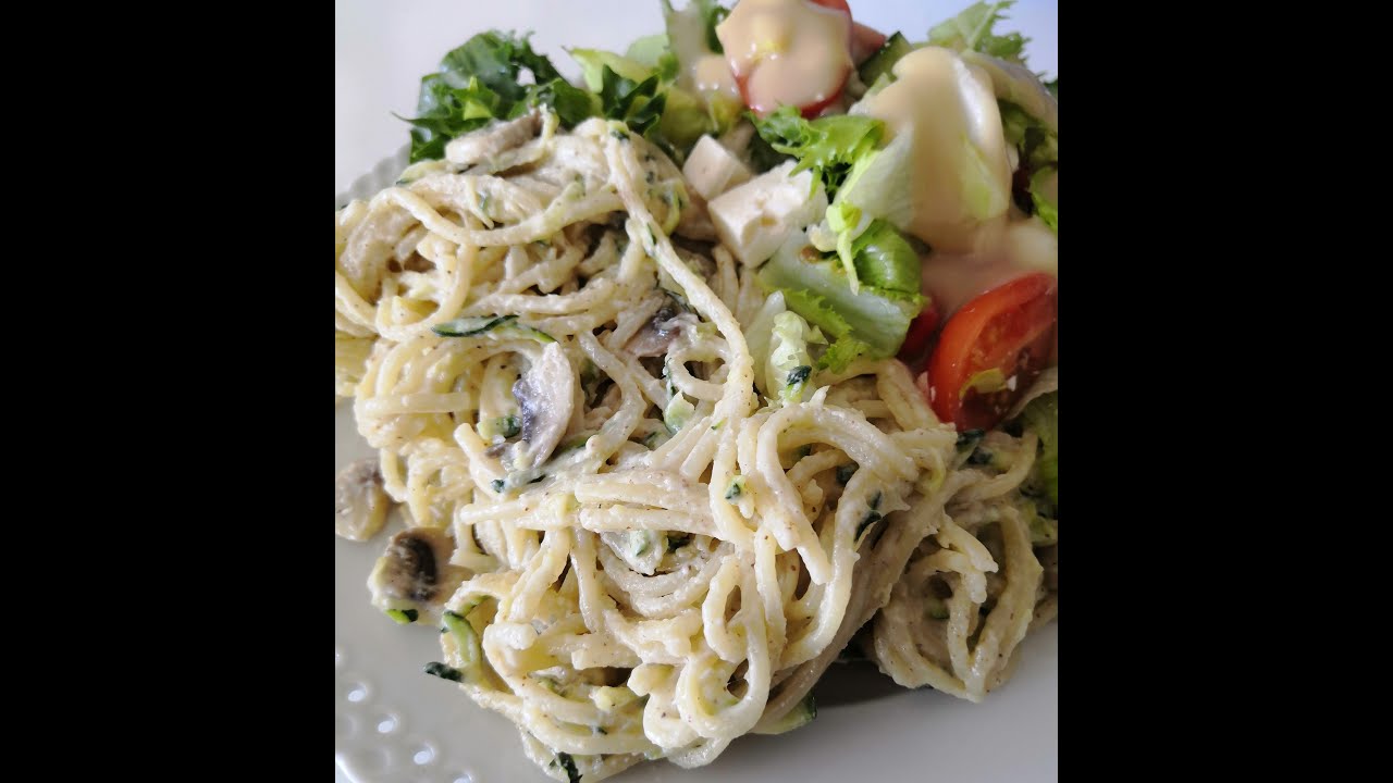 Kes&auml;kurpitsa-sienipasta