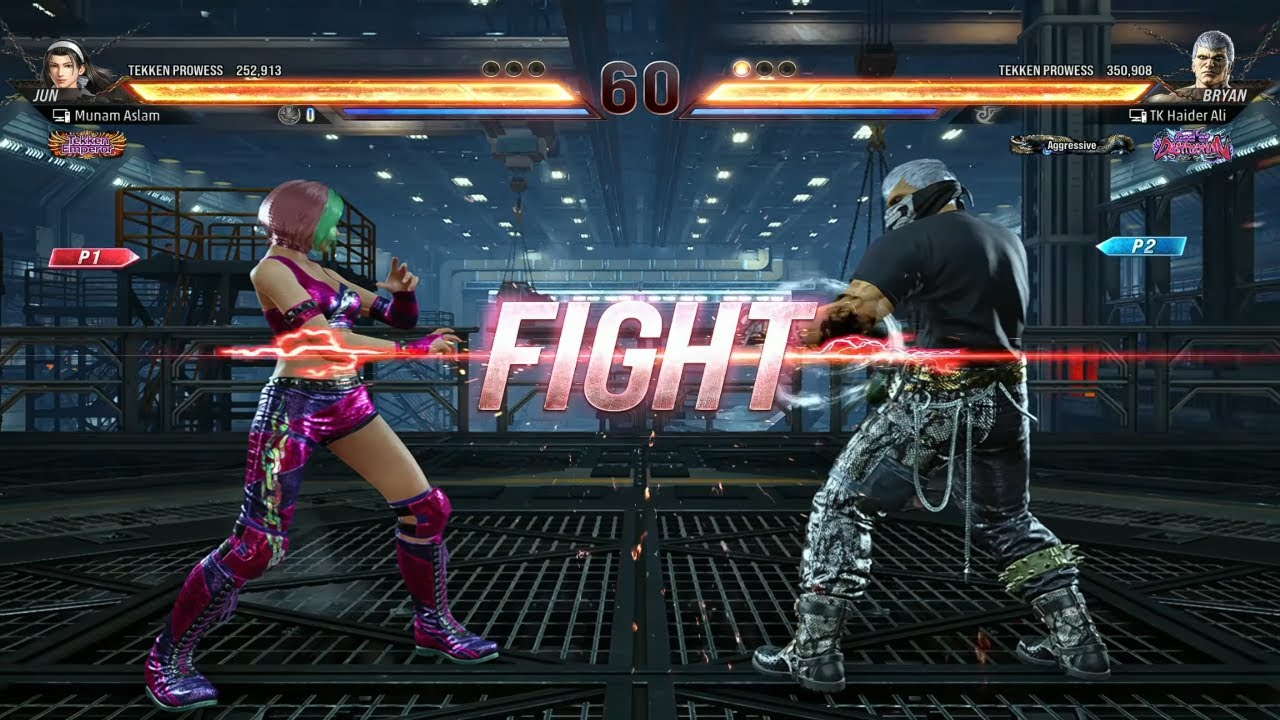 MUNAM ASLAM (JUN) VS TK HAIDER ALI (bryan) TEKKEN 8 ONLINE