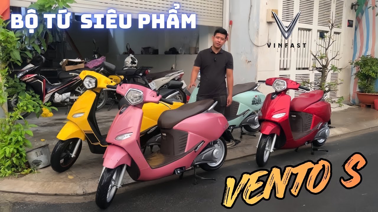 Cực phẩm 4 chiếc VINFAST VENTO S lướt đẹp về cùng lúc