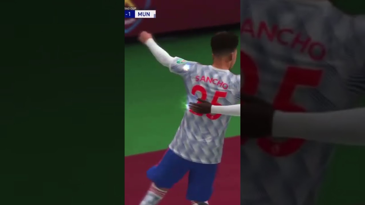 Alexander Isak goal. West Ham vs Manchester United. Carabao cup. FIFA 22 career mode