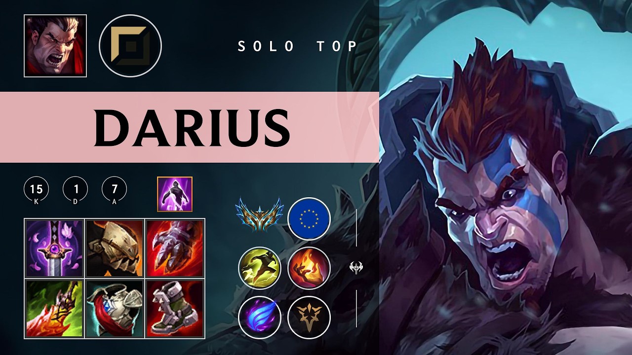 Darius Top vs Camille - EUW Challenger Patch 26.04