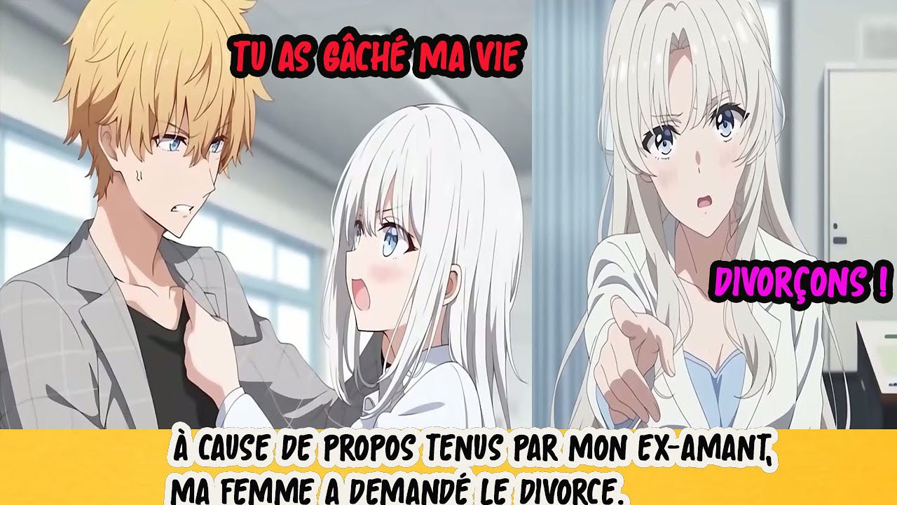À cause de propos tenus par son ex-amant, ma femme a demandé le divorce après trois ans…