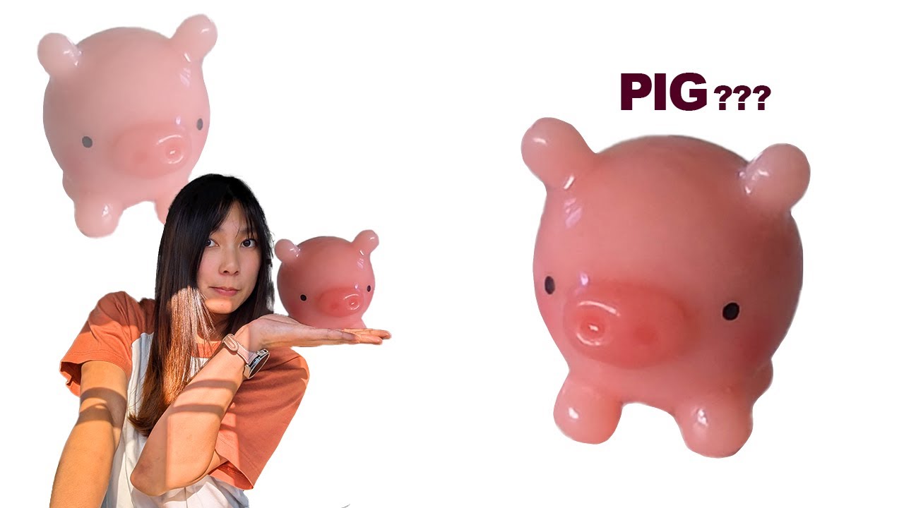 How to make a pig out of polymer clay
