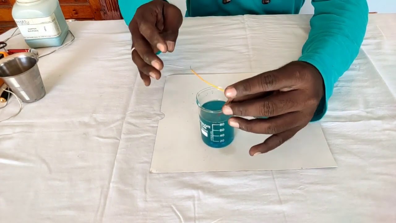மின்முலாம் பூசுதால் ELECTRO PLATING IN TAMIL