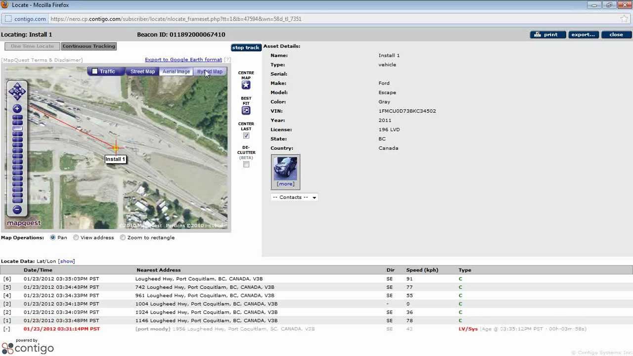 Vehicle Tab and Live Tracking - Nero Global Training Series