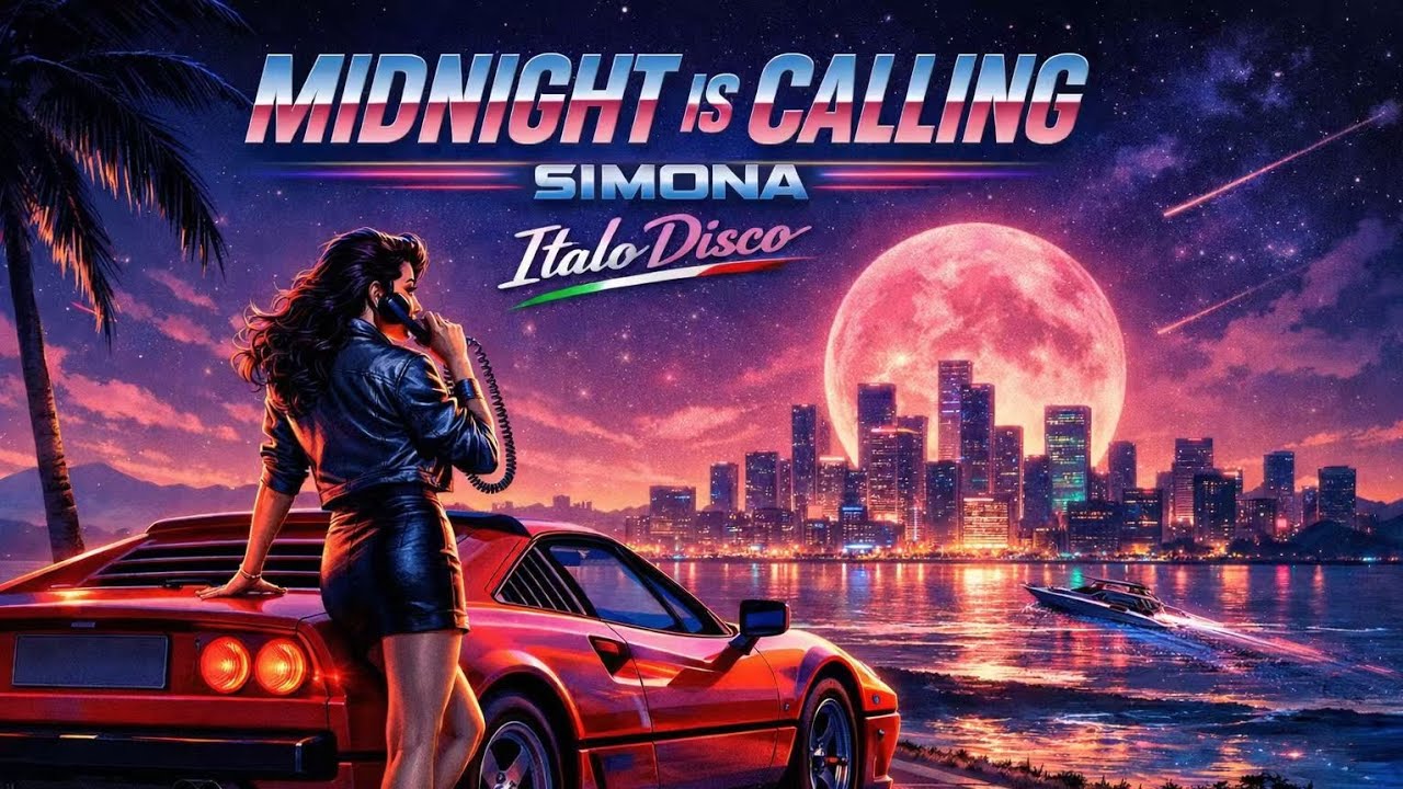 [SIMONA-midnight is calling] #80sEuroDisco #synthpop #Modern Talking–inspired