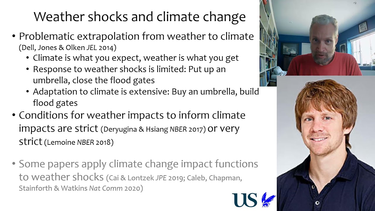 The economic impact of weather and climate