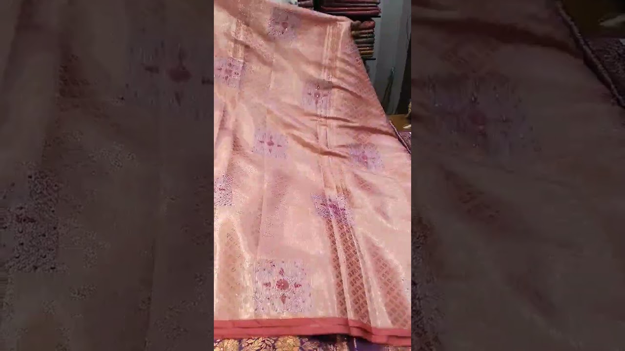 Pothys soft silk saree My favourite colour #pothyssilksarees #shorts #india #trending