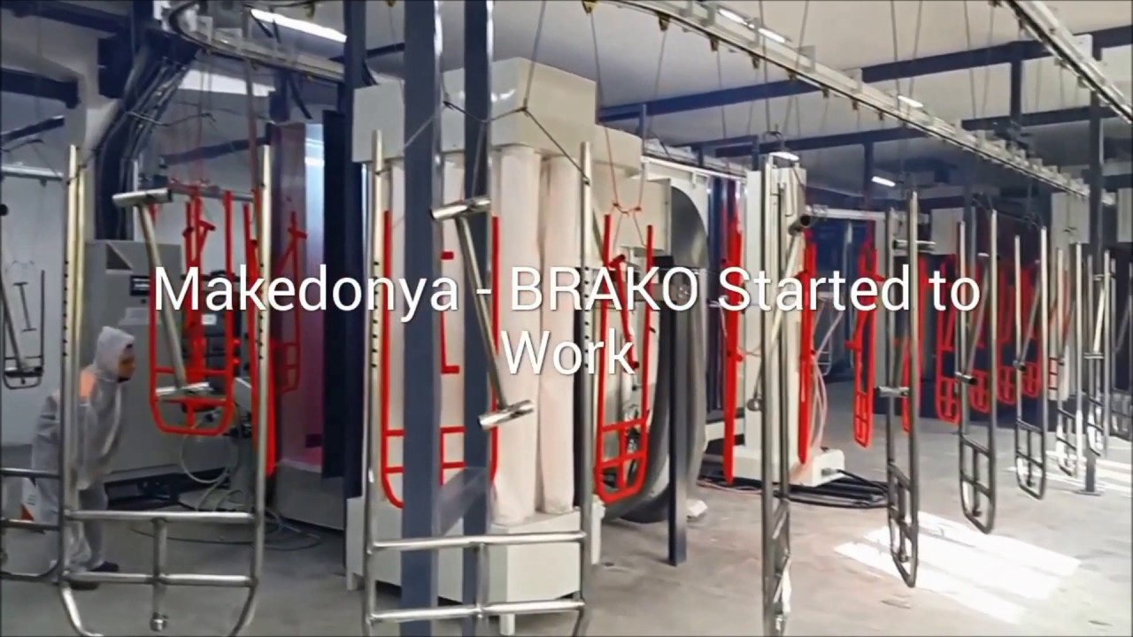 FULL AUTOMATIC POWDER COATING LINE