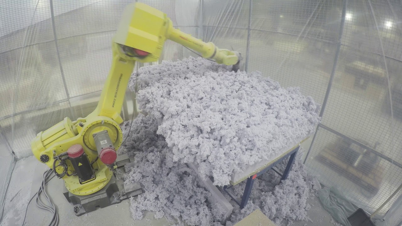3D milling software RAPCAM with a refurbished IRS FANUC robot