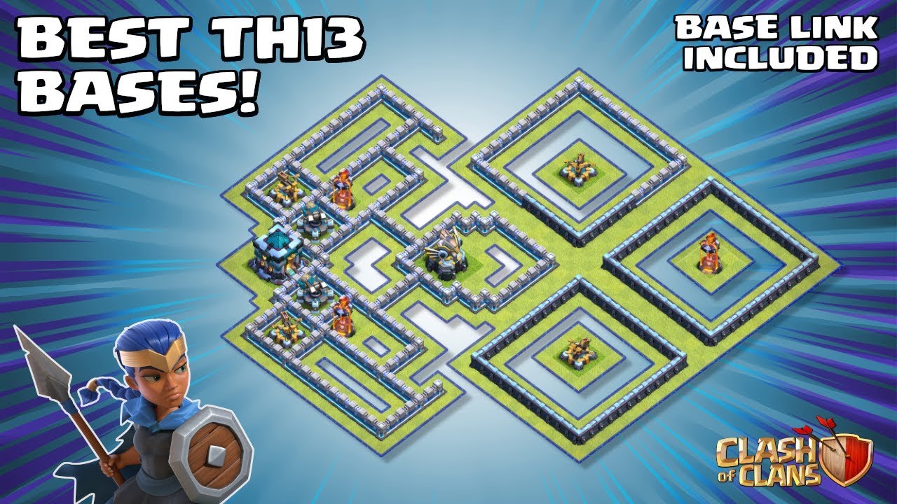 *UNFORGIVING* Town Hall 13 (TH13) War Base - WITH TH13 BASE LINK - Clash of Clans