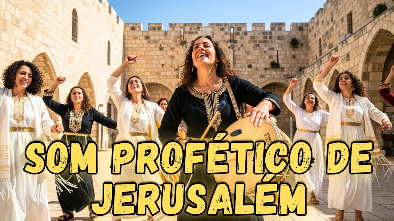 Jerusalém Canta – Louvores Hebraicos de Shalom e Adoração Profética a Elohim