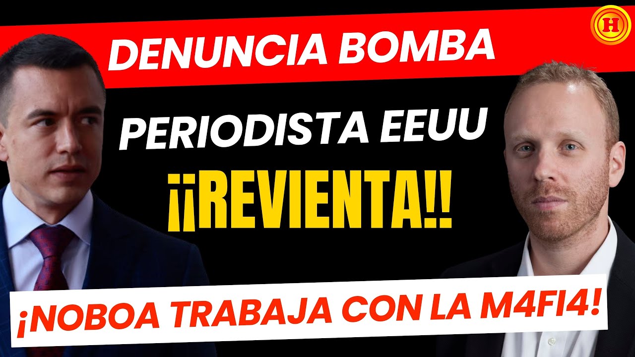 DENUNCIA BOMBA: ¿Presidente NOBOA Socio de la MAFIA ALBANESA? (Video)