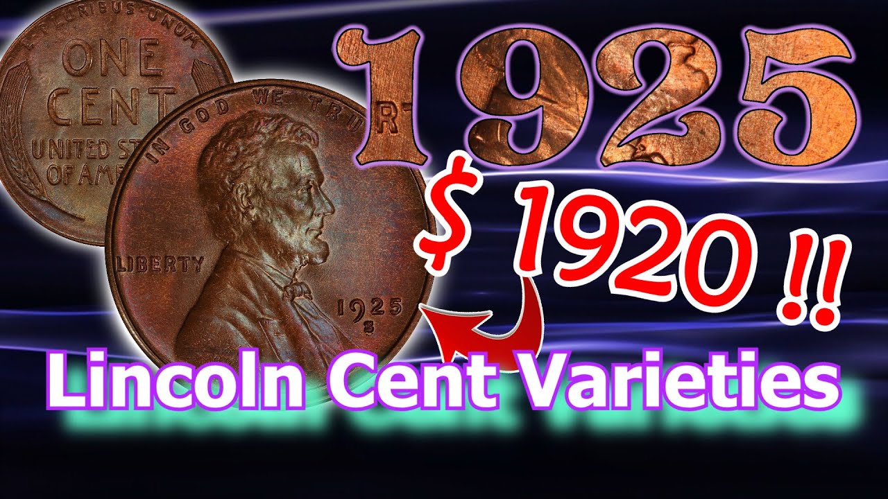 1925 Wheat Penny Varieties Worth Money To Look For
