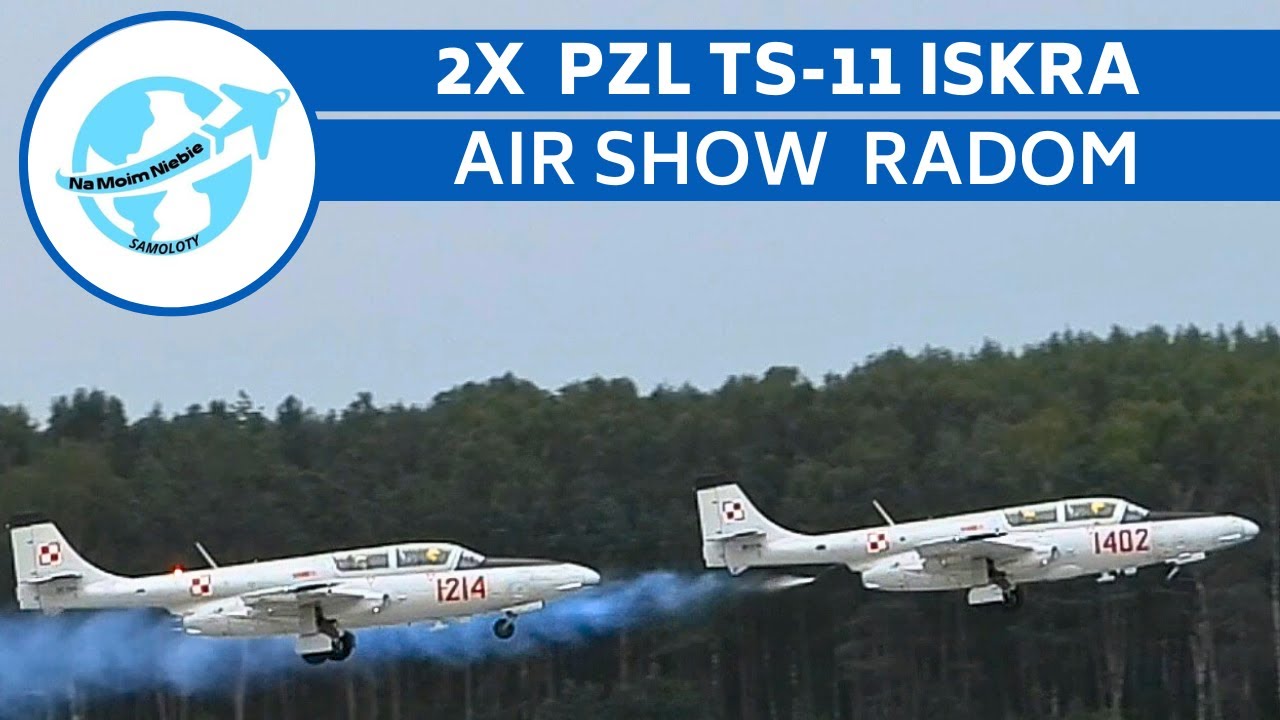 2x  PZL TS-11 Iskra | Fundacja Biało-Czerwone Skrzydła | AIRSHOW Radom 26.08.2023