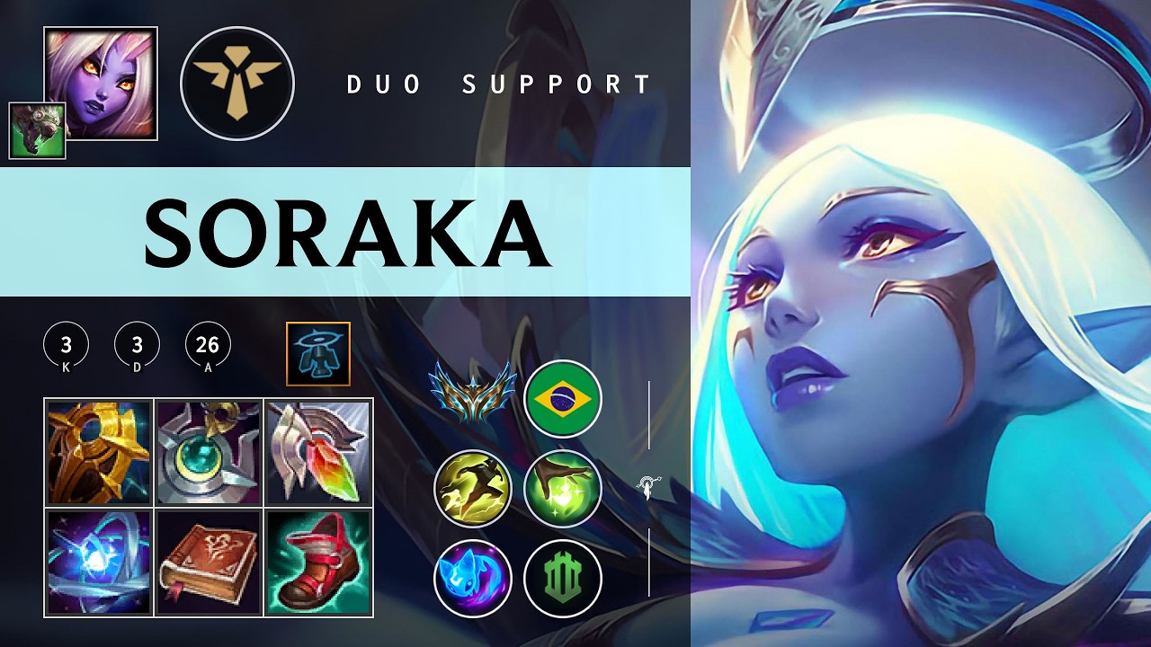 Soraka Support vs Blitzcrank - BR Challenger Patch 26.04
