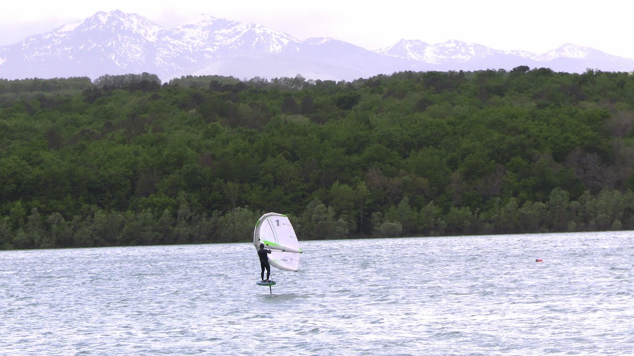 Wingfoil au lac de Léran (Montbel 09)
