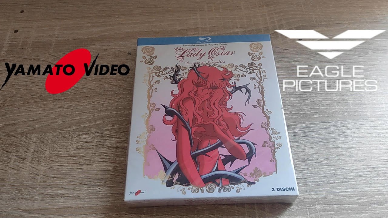 LADY OSCAR BOX 1 BLU RAY UNBOXING YAMATO VIDEO