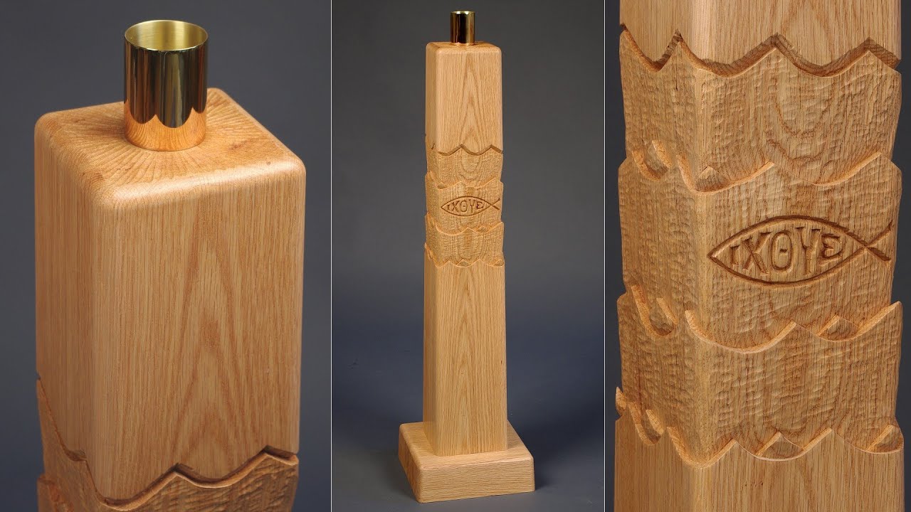 Создание пасхальной подставки для свечей: Эндрю Питтс ~ FurnitureMaker