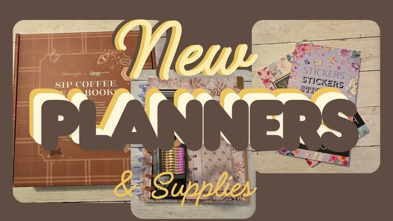 New Planner HAUL!! Happy Planner | Gilmore Girls Box | Live Love Posh
