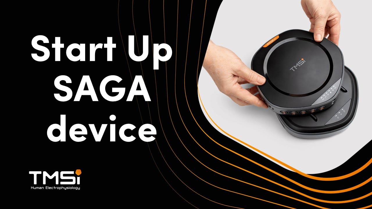 Instructional: Starting up your SAGA Device