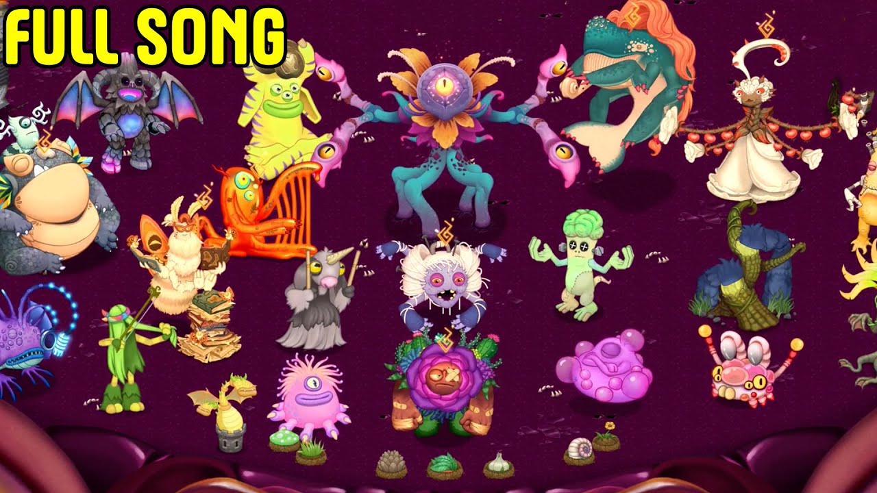 Psychic Island Full Song 4.8.2 + Cruv'laaphtian Crocus (My Singing Monsters)
