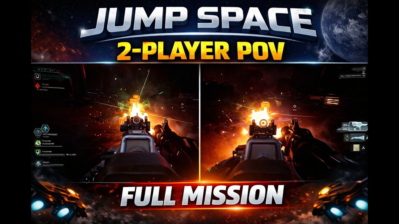 One Mission, Two Perspectives | Jump Space Full Co-Op Gameplay