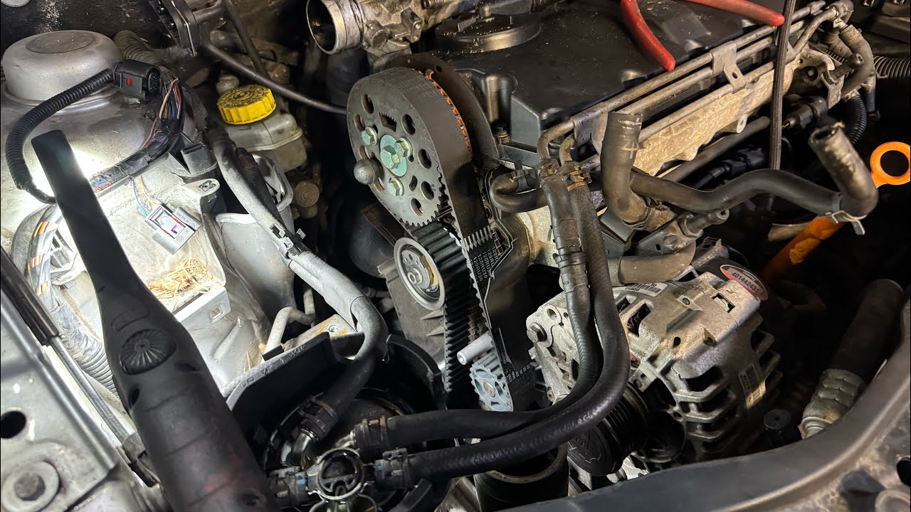 VOLKSWAGEN POLO 1.9 TDI PD100 TIMING BELT REPLACEMENT 
