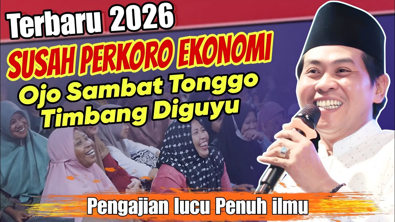 KH ANWAR ZAHID TERBARU | PALING LUCU SEPESIAL SUSAH PERKORO EKONOMI DUSO GEDE Kh anwar zahid 