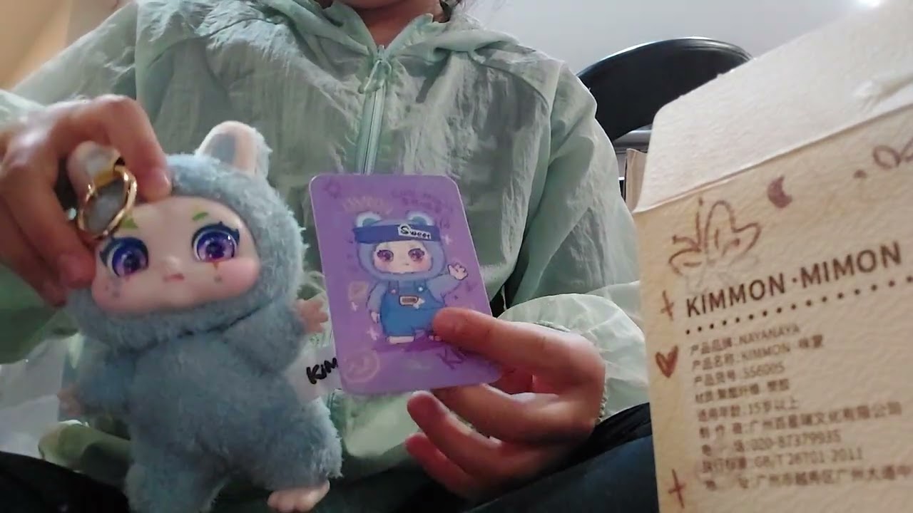 Unboxing kimmon-mimon from my birthday !/생일 선물로 받은 키몬미몬 언박싱🐦🐳🐋🪼