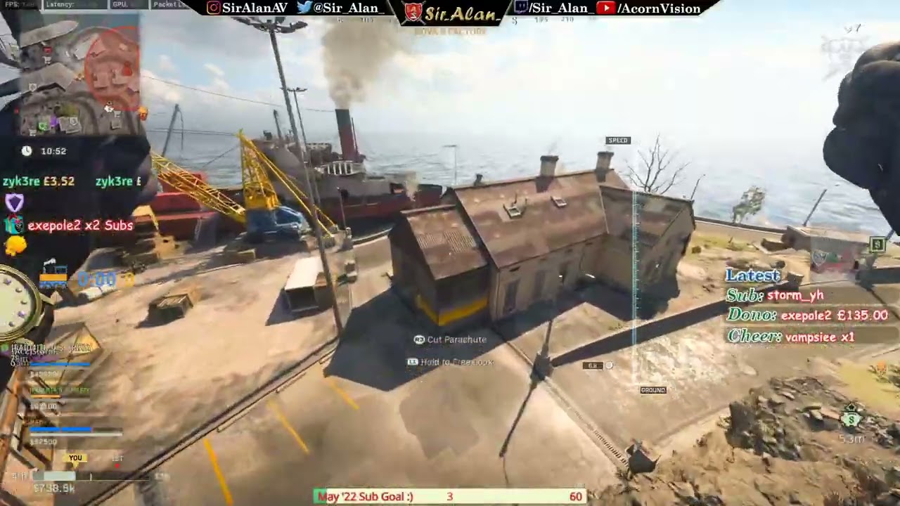 CoD Warzone - Rebirth - Plunder (Quads) L w/ $1.356M [Got 2nd w/ 3 man team, so much individual cash