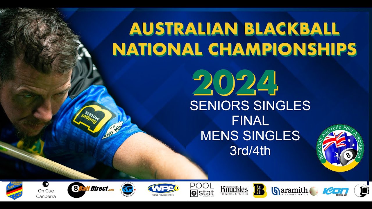 Australian Blackball National Championships 2024 - Seniors Masters Singles Final