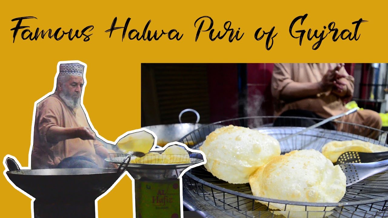 Famous Halwa Puri of Gujrat | Butt Halwa Puri | Pakistan Street Food
