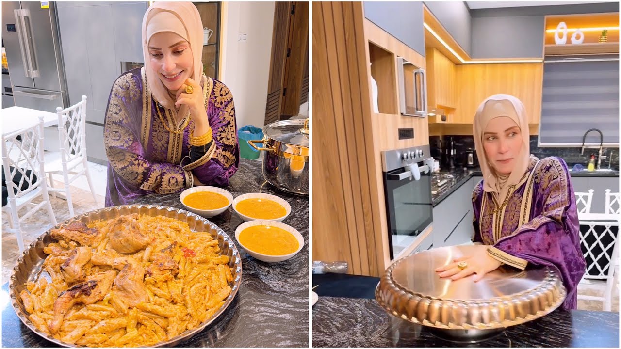 اكله اول يوم رمضان في مصر 😋