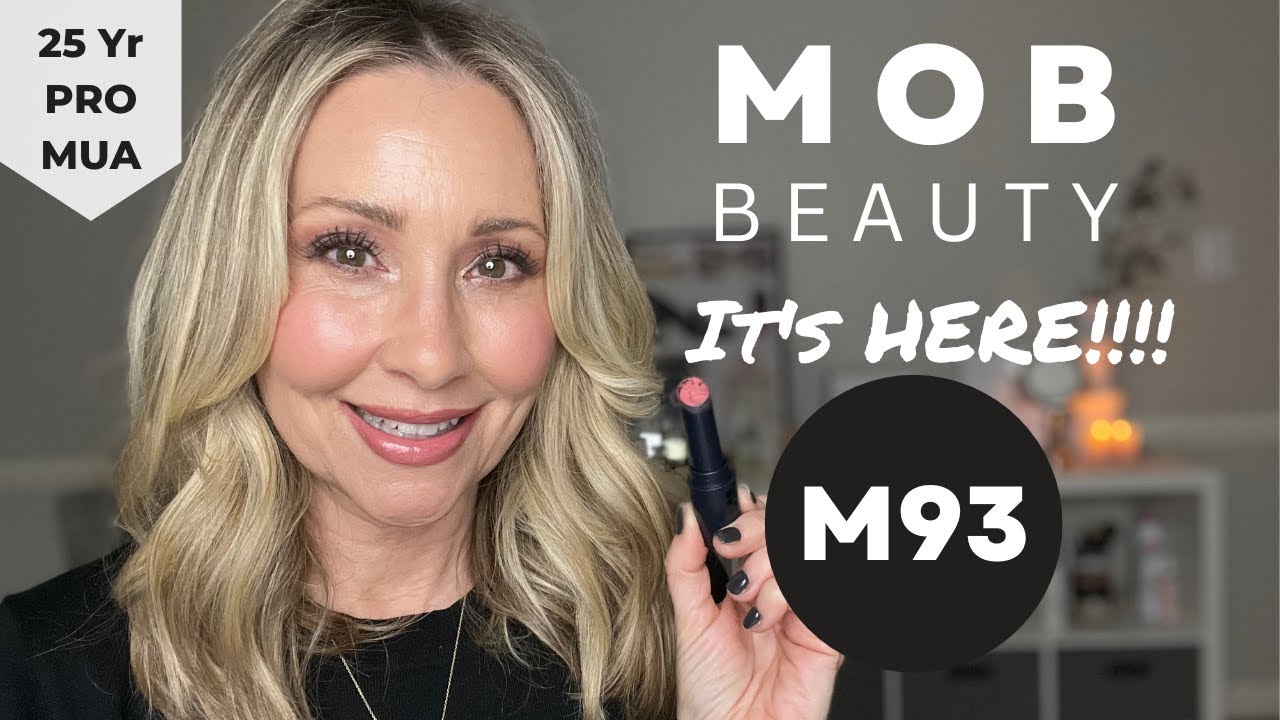 MOB Beauty and my new lipstick M93!!!