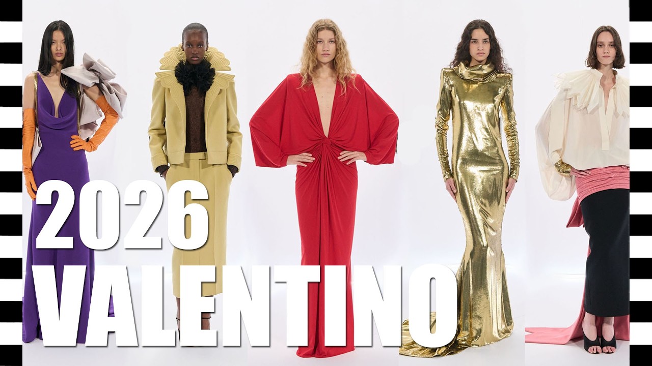 ❤️ VALENTINO коллекция Haute Couture весна-лето 2026 на Неделе высокой моды в Париже