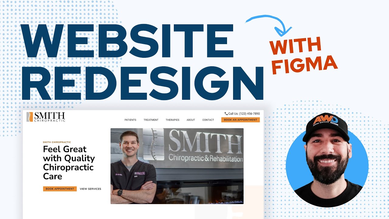 Website Redesign: Updating a Local Business' Website Homepage with a Complete Redo!
