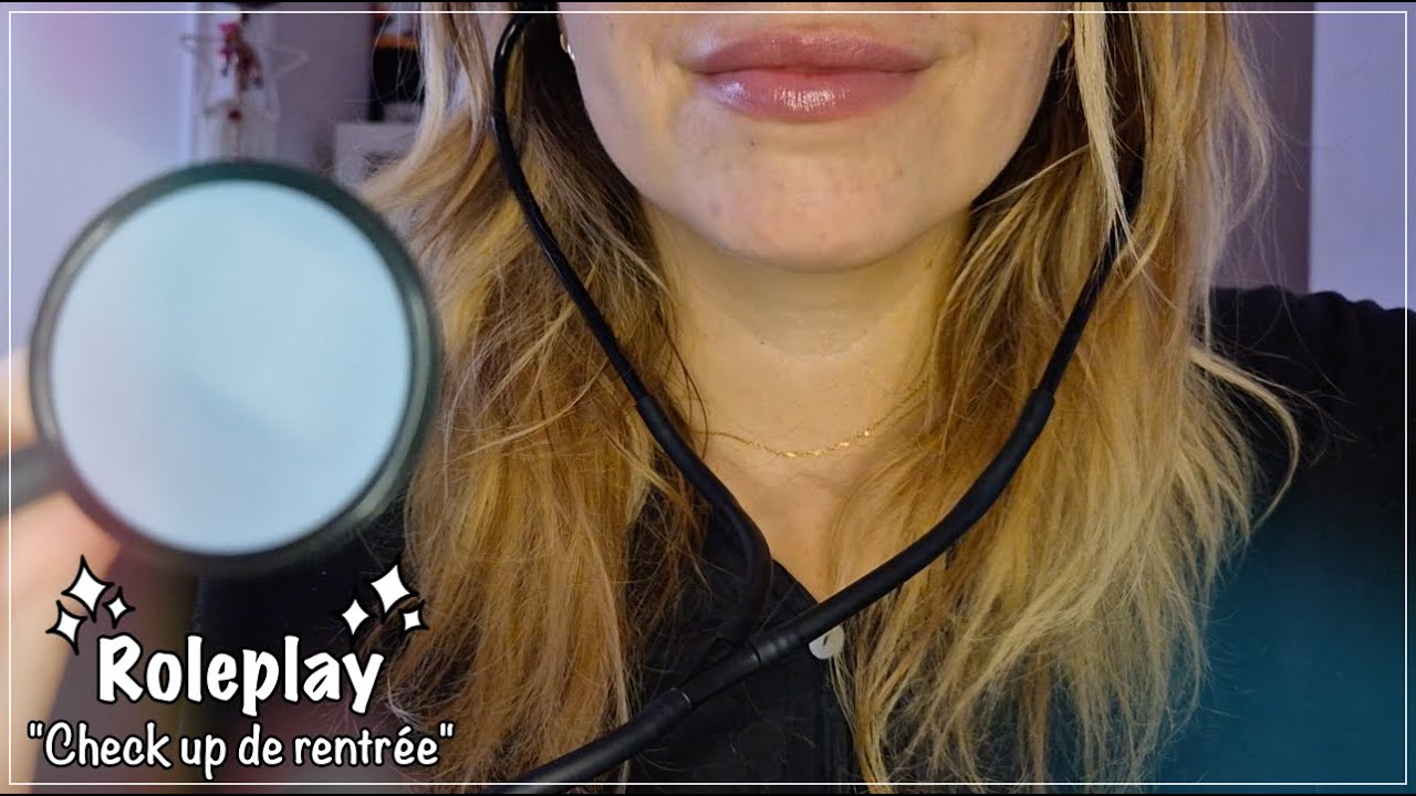 ASMR FRANÇAIS 🌸 ROLEPLAY MEDECIN 
