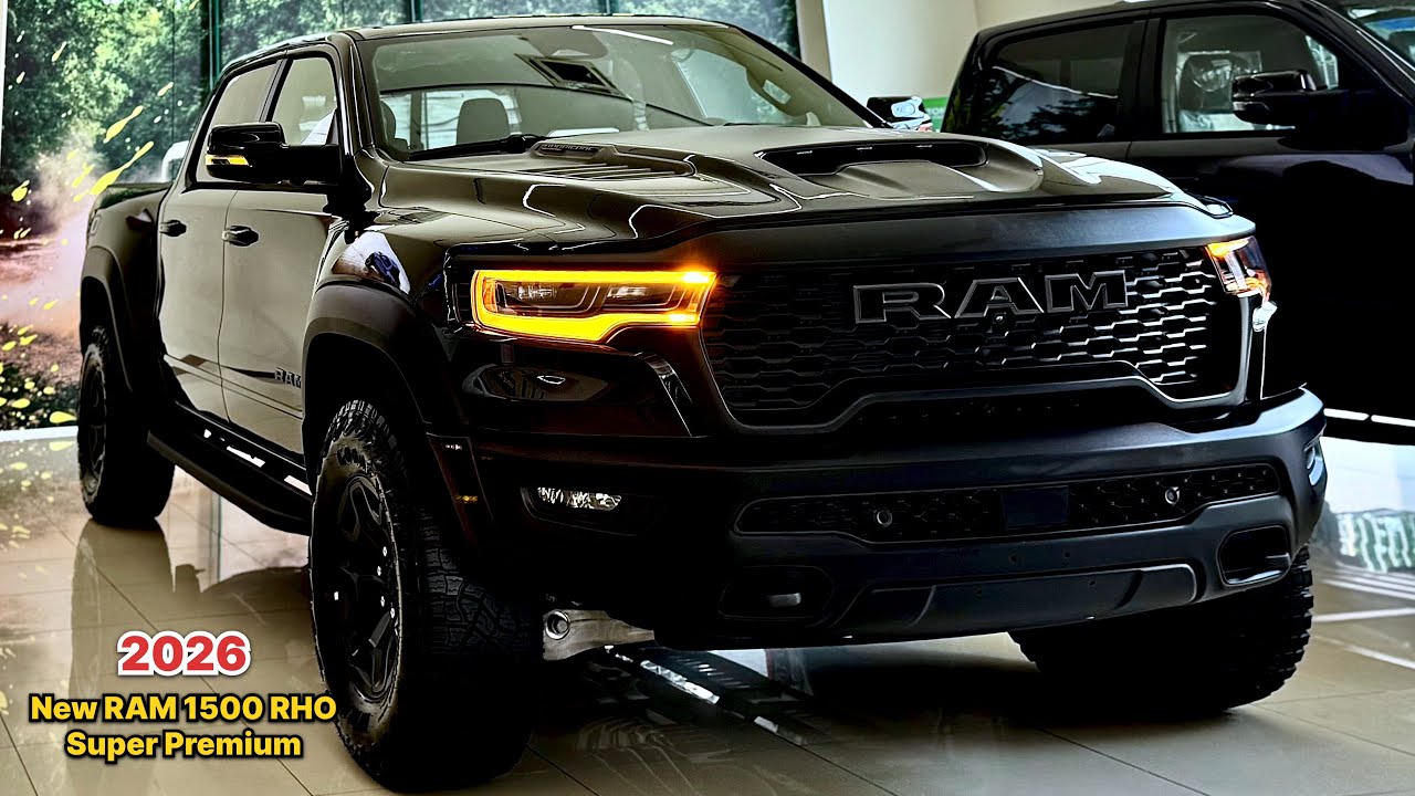 Nowość! RAM 1500 RHO Super Premium 2026 &ndash; nowy pick-up o wysokich osiągach, nadwozie i wnętrze