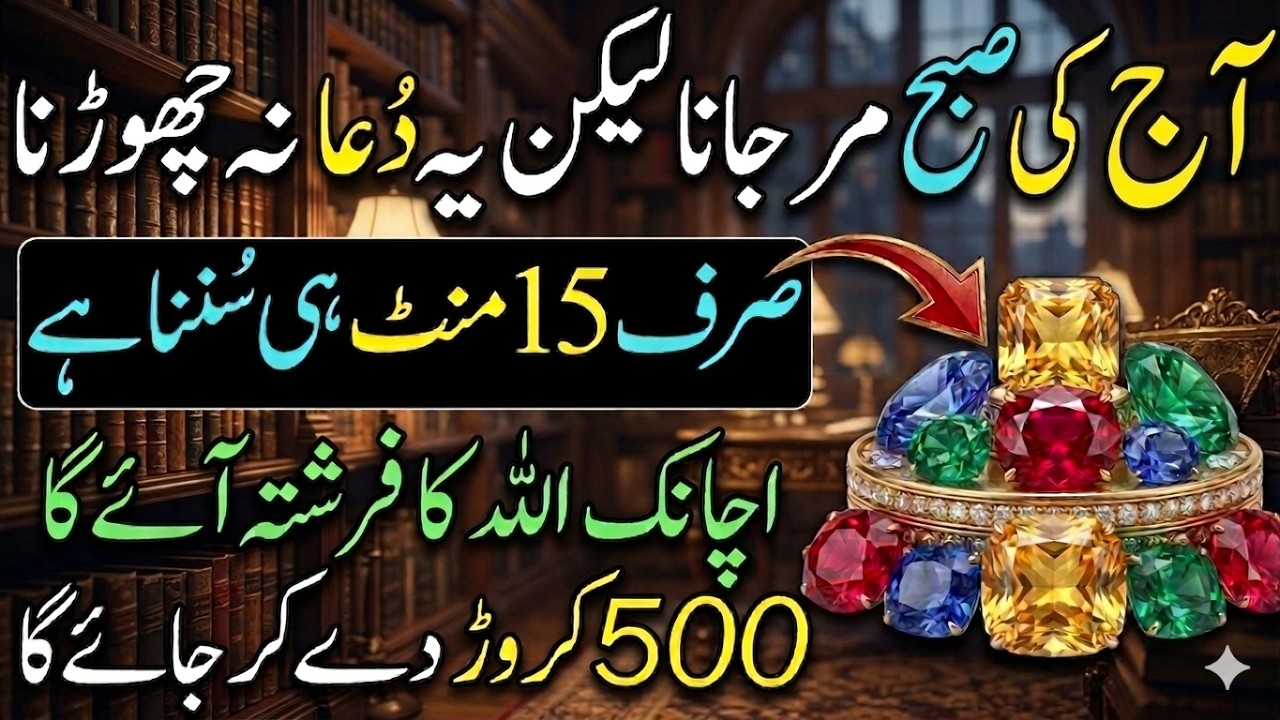 50,000000 Arab Kay Malik | Dolat Kay Liye Wazifa | Wazifa for Wealth | Rizq Ki Barish