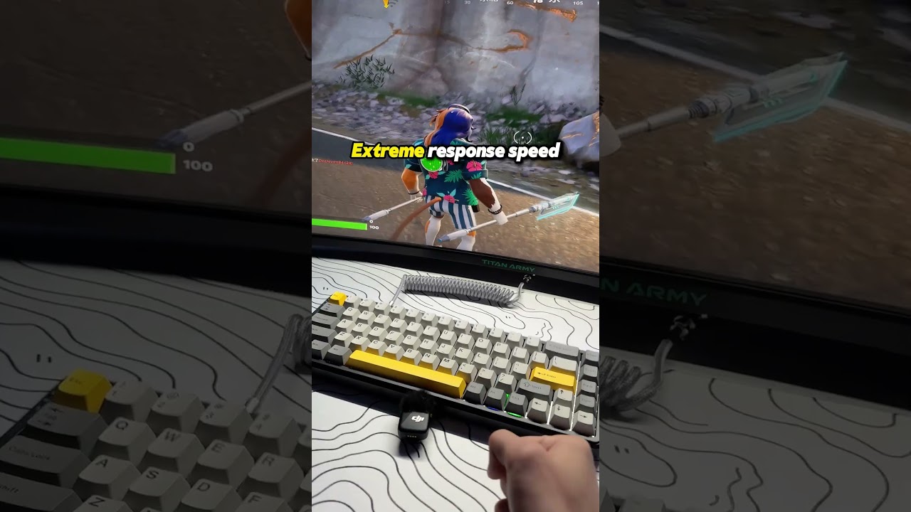 🎮AJAZZ AK 680 MAX HE unboxing #ajazz #keyboard #fortnite #gaming #love #gift #pc #mechanicalkeyboard