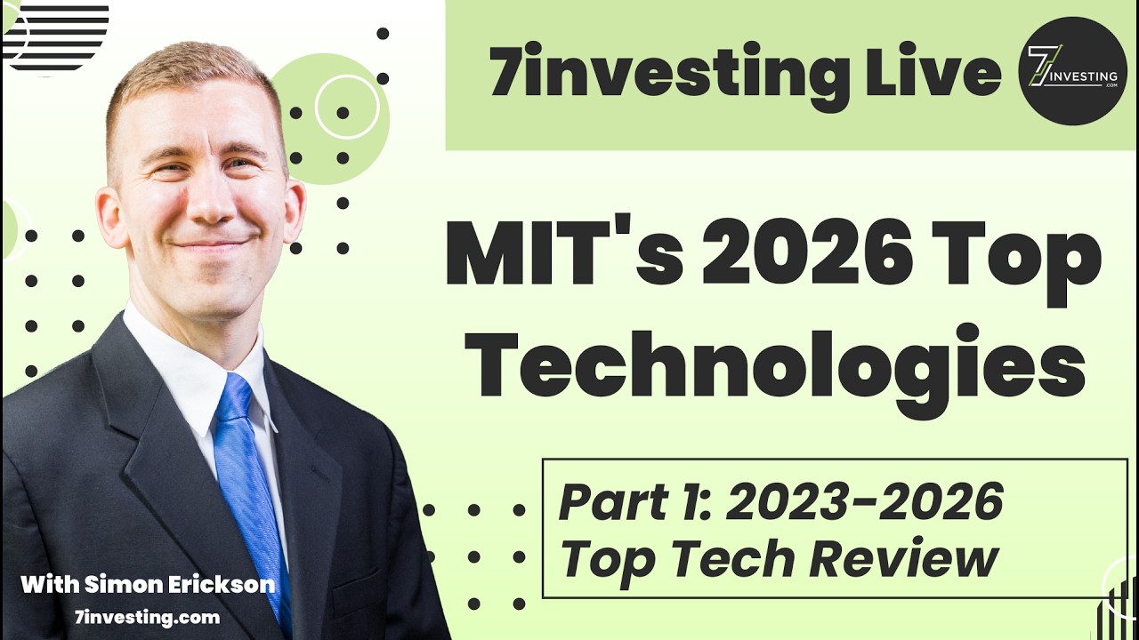 MIT's 10 Breakthrough Technologies 2026: The Best Investing Opportunities Right Now | 7investing