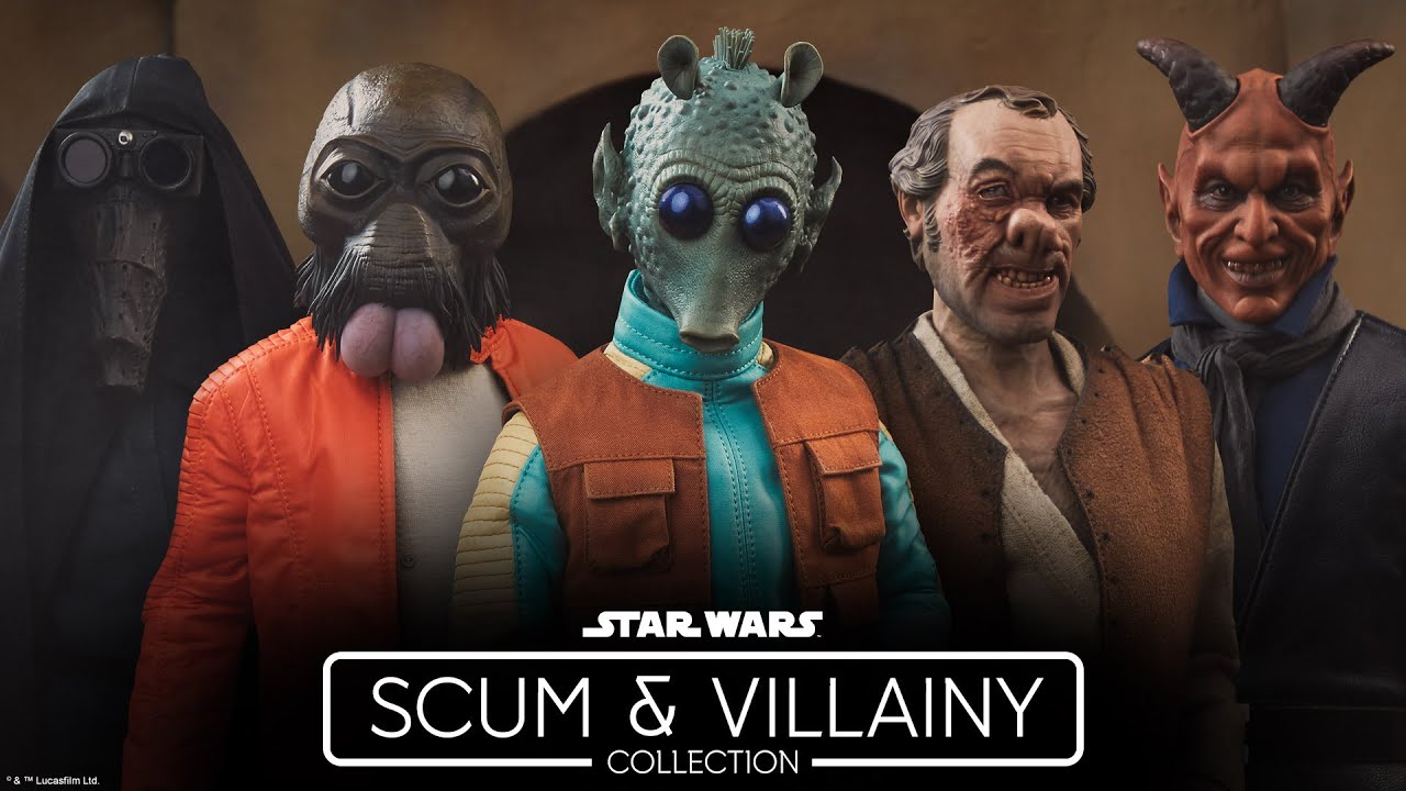 NEW Scum & Villainy Star Wars Figure Collection by Sideshow