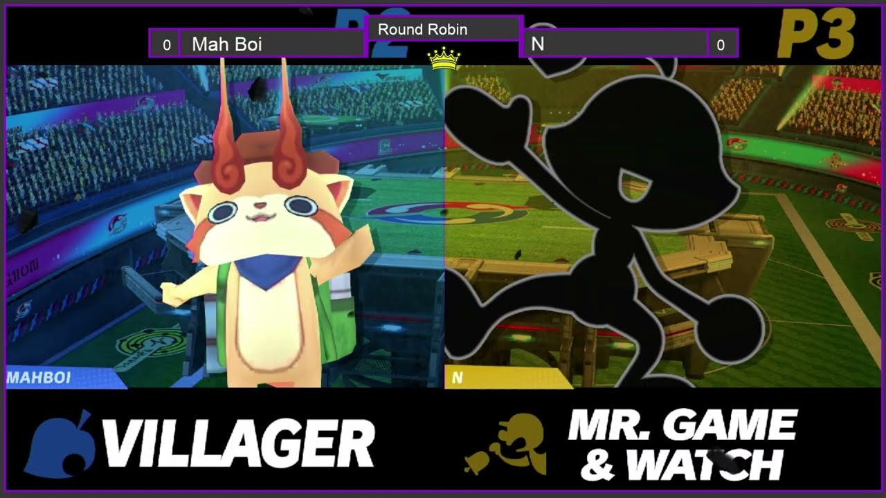 Kings Krossing HDR: MahBoi (Villager) vs N (Mr. Game & Watch) Round Robin 1-28-2026
