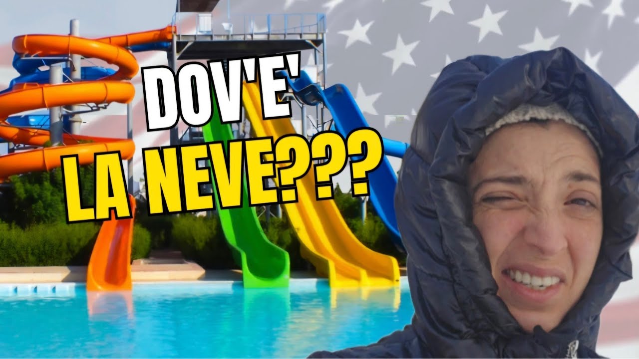 LA PAZZIA AMERICANA! 🤯 DENTRO il PARCO ACQUATICO PIÙ GRANDE... MA DOV'È la NEVE? EP. 3 di 4