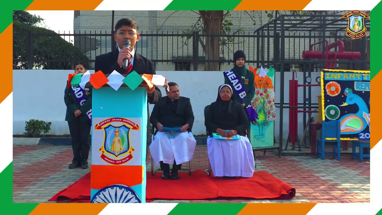 Celebrating India: 77th Republic Day at Infant Jesus School, Dwarka