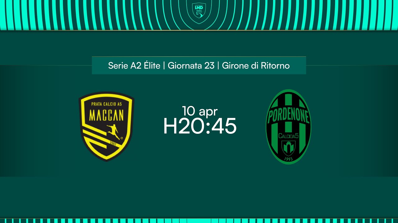 Maccan Prata-Pordenone 2-1 | 23ª giornata | Serie A2 Élite 2024/2025 - Girone A