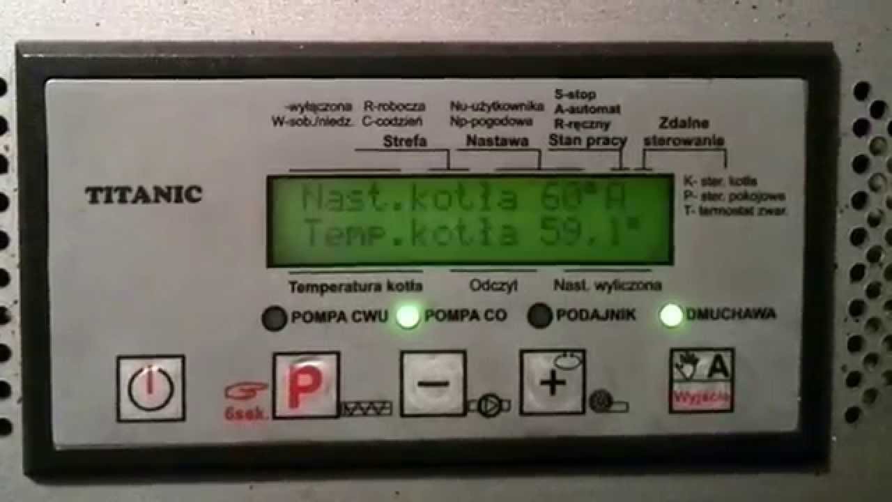 Kocioł KWM-SGR 25 KW z regulatorem Titanic
